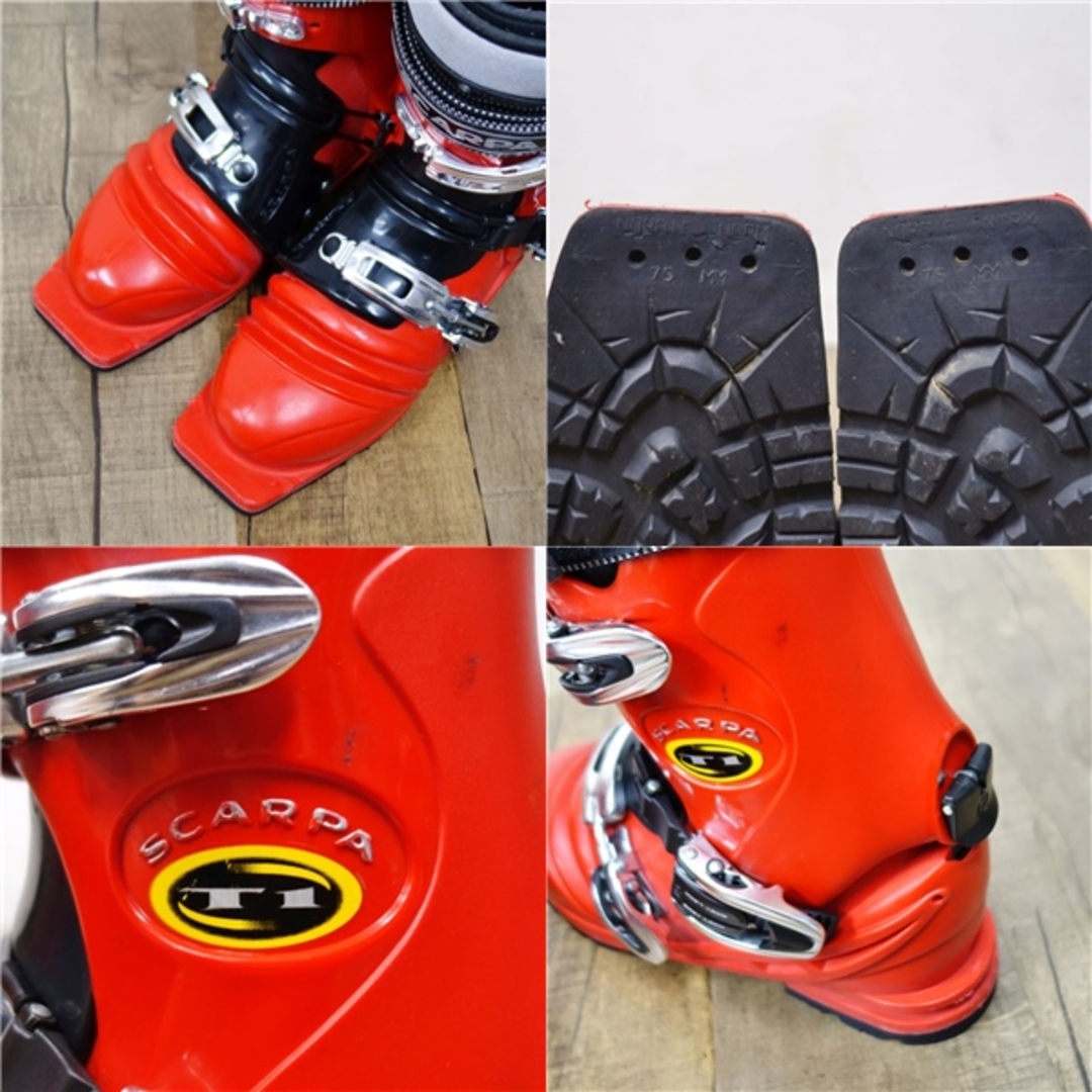 SCARPA(スカルパ)のスカルパ SCARPA テレマーク スキー ブーツ T1 MONDO 26.5cm メンズ 3バックル 3ピン シューズ アウトドア スポーツ/アウトドアのスキー(ブーツ)の商品写真