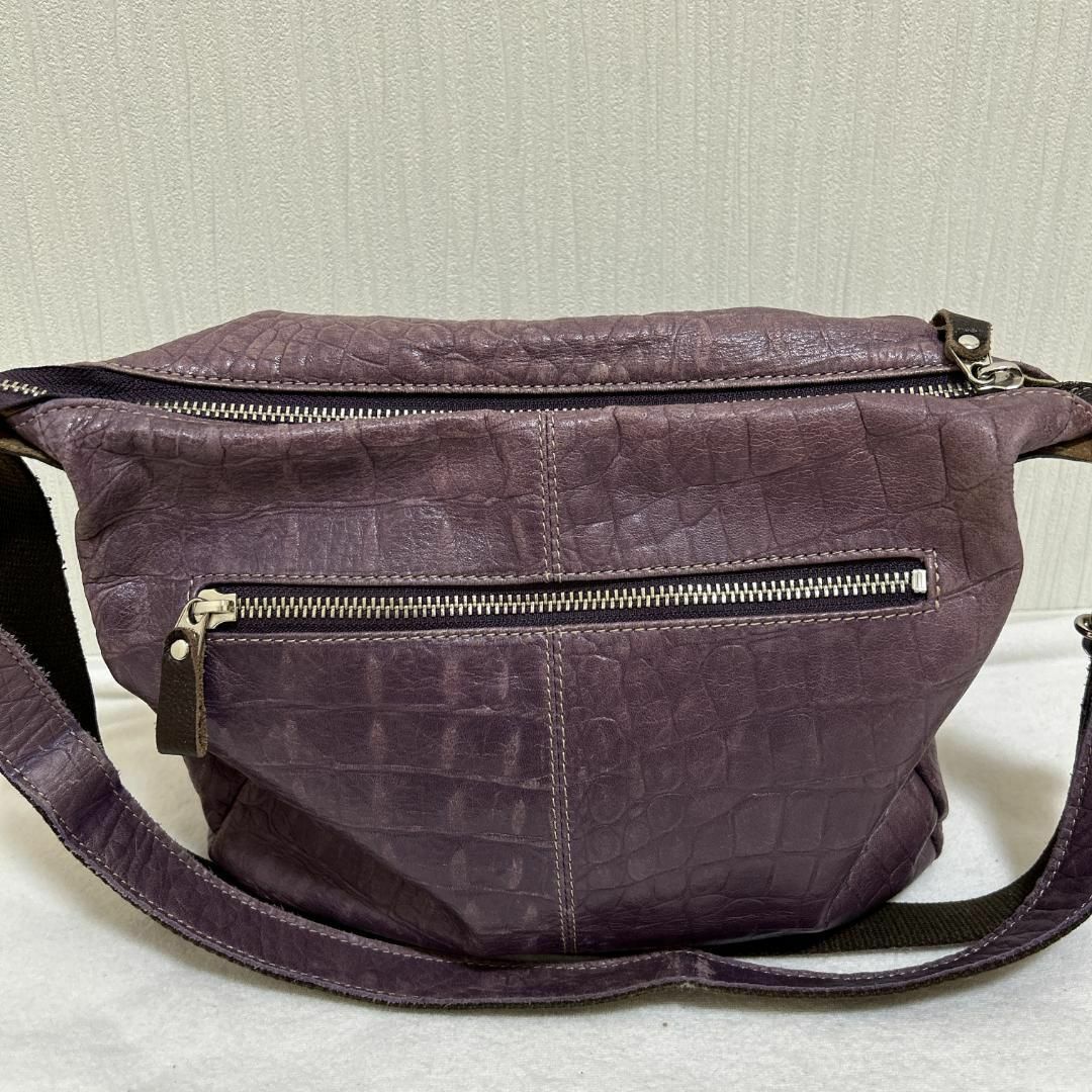 レア✨希少 ショルダーバッグ/ハンドバッグ パープル/紫 レディースのバッグ(ショルダーバッグ)の商品写真