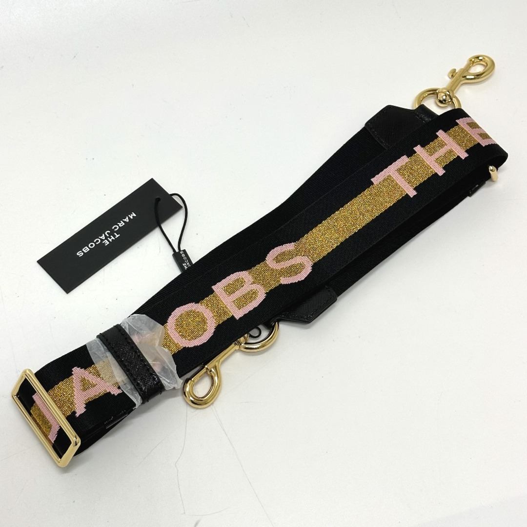 マークジェイコブス MARC JACOBS ザ ロゴ ウェビング ストラップ ショルダーストラップ ポリエステル ブラック 未使用 1