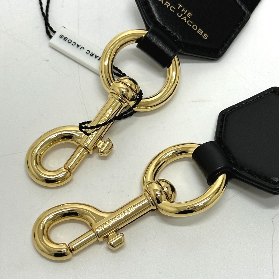 マークジェイコブス MARC JACOBS ザ ロゴ ウェビング ストラップ ショルダーストラップ ポリエステル ブラック 未使用