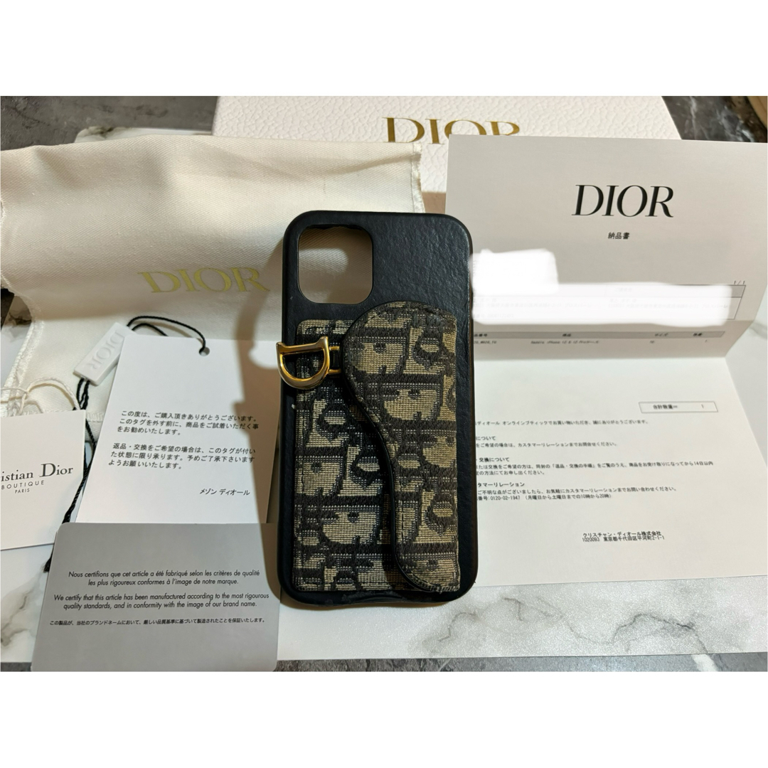 iPhone12proケース　Dior