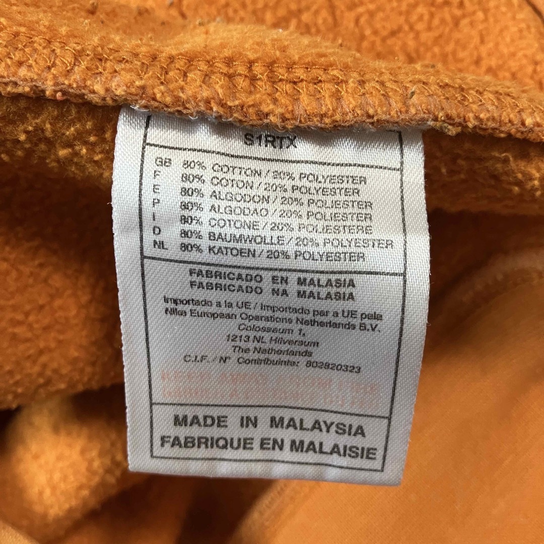 NIKE(ナイキ)の00s NIKE ナイキ スウェットシャツ ロゴ ベンチレーション オレンジ メンズのトップス(スウェット)の商品写真