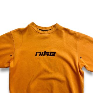 00s NIKE ナイキ ヴィンテージスウェットシャツ ロゴ ベンチレーション