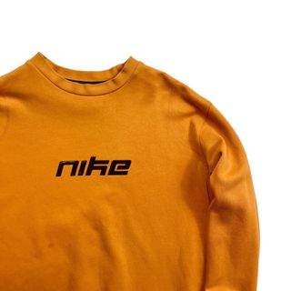 00s NIKE ナイキ ヴィンテージスウェットシャツ ロゴ ベンチレーション