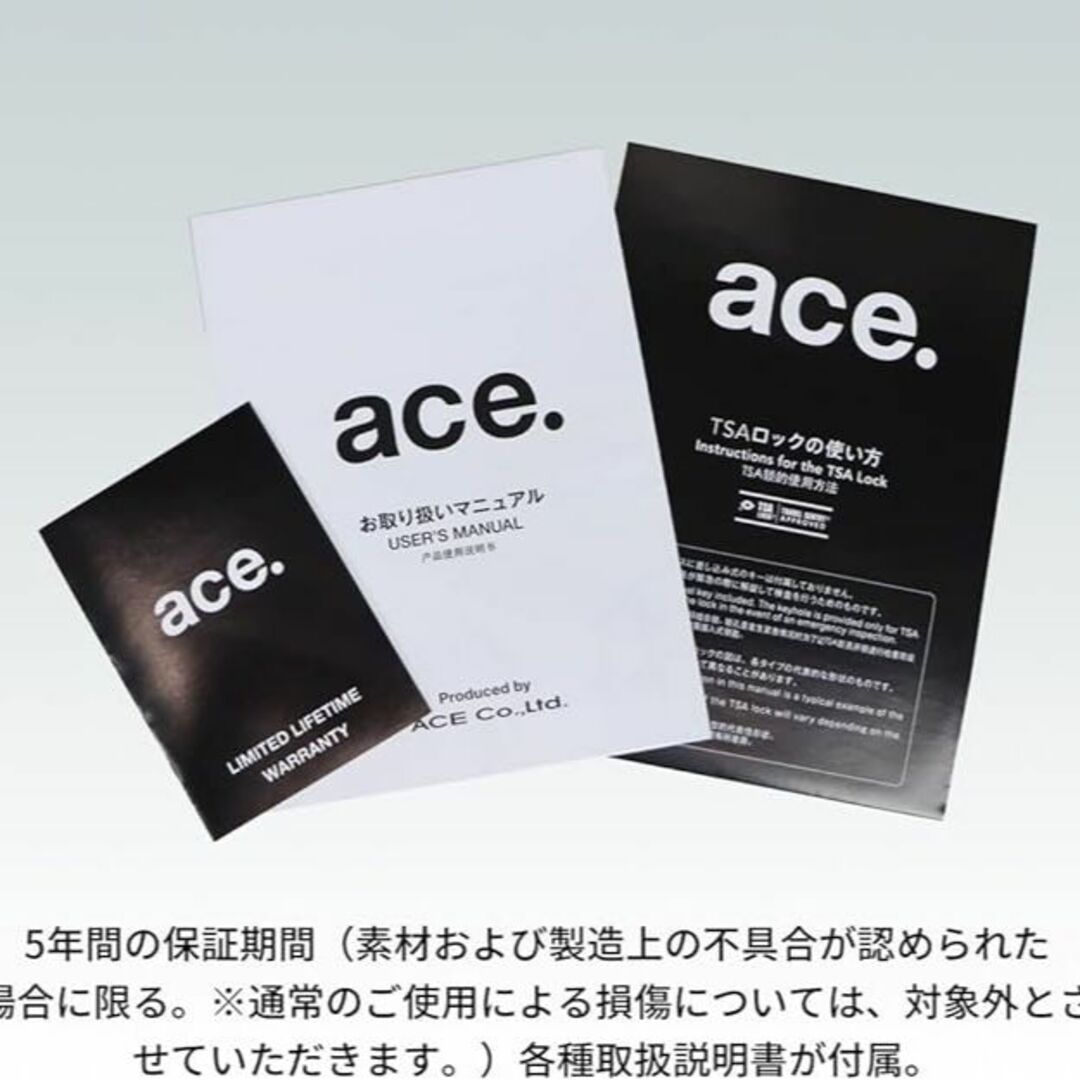 ace. - 新品送料無料 ace. エース スーツケース シルバー 32L 06991の ...