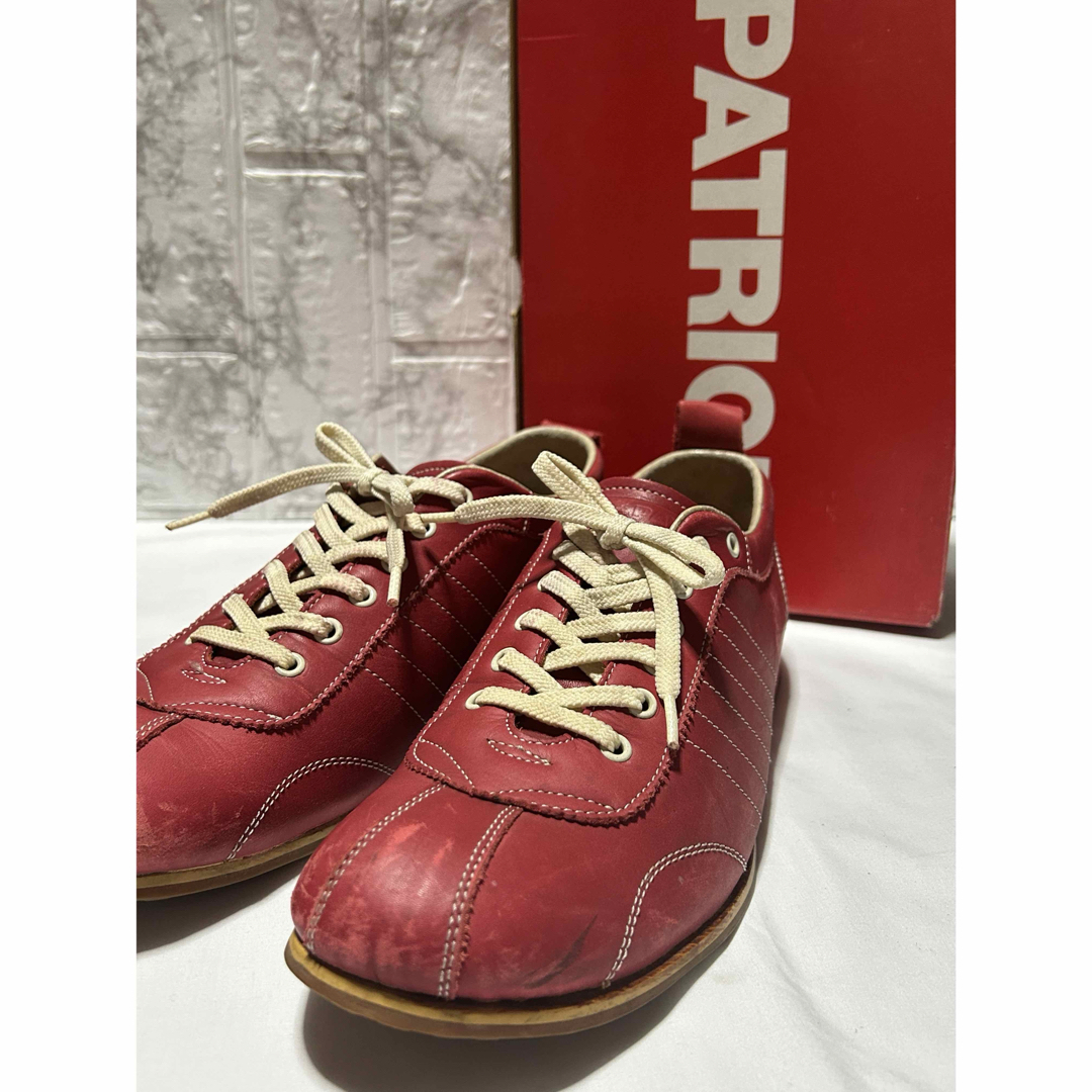 【美品】【入手困難レア物】 PATRICKパトリックTREMP REDスニーカー メンズの靴/シューズ(スニーカー)の商品写真
