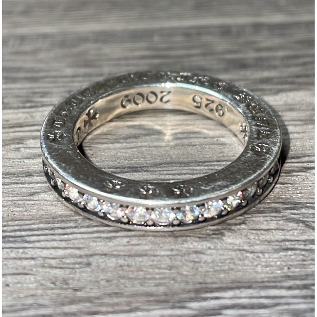 クロムハーツ好きに　シルバー925 TFPリング パヴェ ダイヤ  メンズのアクセサリー(リング(指輪))の商品写真