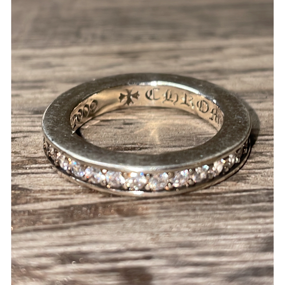 クロムハーツ好きに　シルバー925 TFPリング パヴェ ダイヤ  メンズのアクセサリー(リング(指輪))の商品写真