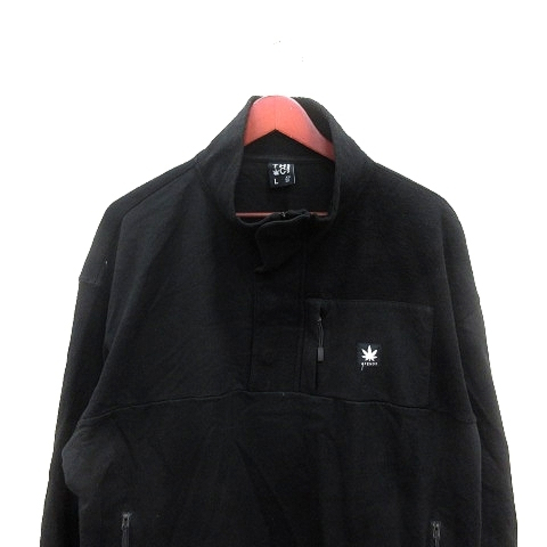 other(アザー)のアフェンズ スタンドカラージャケット ジャンパー プルオーバー XL 黒 メンズのジャケット/アウター(ブルゾン)の商品写真