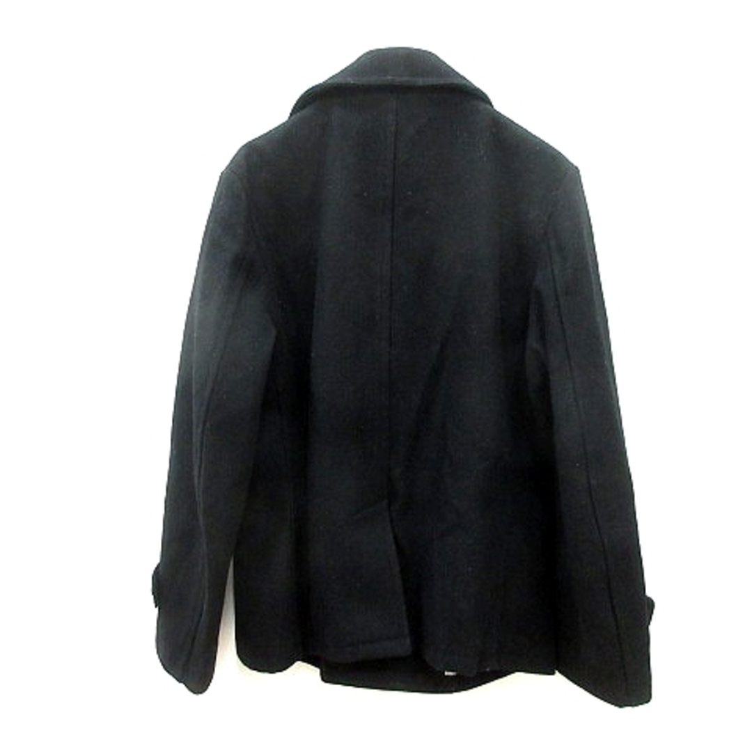 RAGEBLUE(レイジブルー)のレイジブルー RAGEBLUE チェスターコート 総裏地 ダブル ウール M 黒 メンズのジャケット/アウター(その他)の商品写真