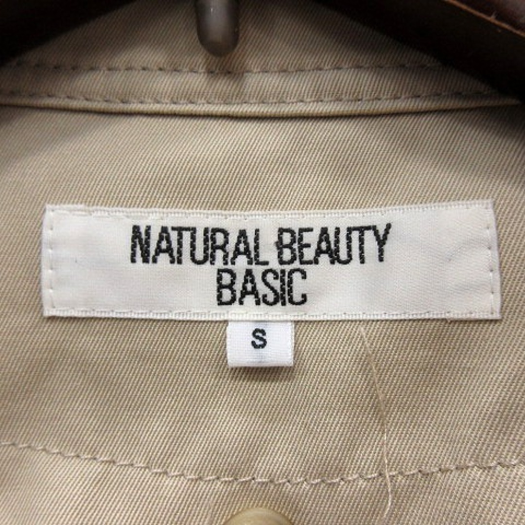 NATURAL BEAUTY BASIC(ナチュラルビューティーベーシック)のナチュラルビューティーベーシック トレンチコート ショート ライナー ベージュ レディースのジャケット/アウター(トレンチコート)の商品写真