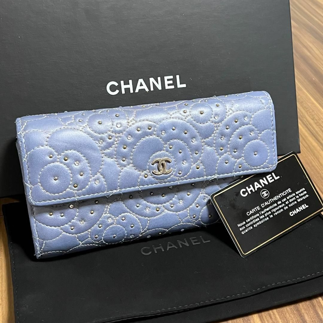 ⭐️美品 27番台⭐️CHANEL シャネル 財布 フラップ カメリア-