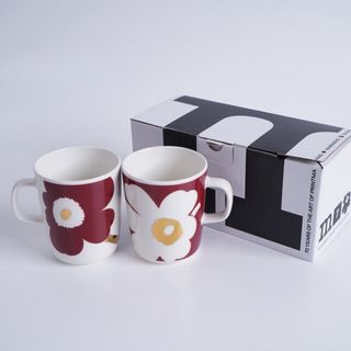 marimekko - marimekko 創立70周年記念 ウニッコ柄 2カップセット ...