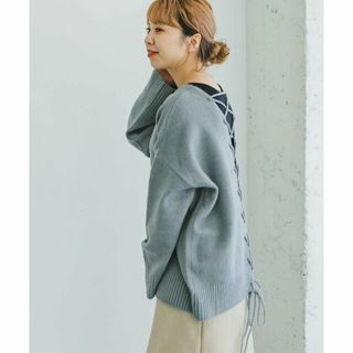 アーバンリサーチアイテムズ(URBAN RESEARCH ITEMS)の【B.GRY】バック編みニット(ニット/セーター)