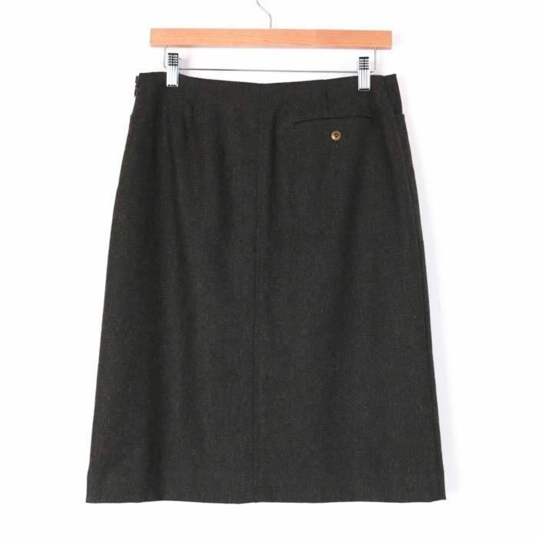 【ラルフローレン】 スカート ひざ丈 グリーン 日本製 11サイズ 日本製