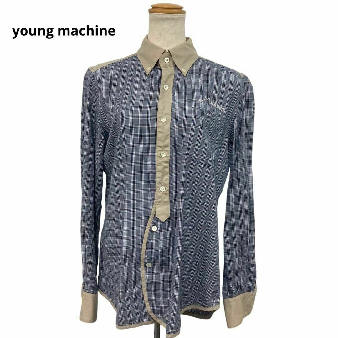 Education from Youngmachines(エデュケーションフロムヤングマシーン)のeducation from young machine ストライプシャツ レディースのトップス(シャツ/ブラウス(長袖/七分))の商品写真