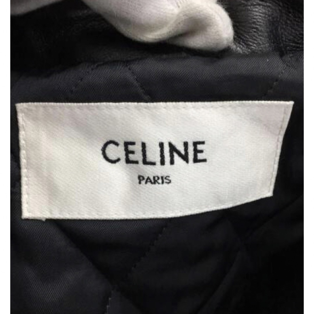 celine(セリーヌ)のCELINE ダブルライダース　ジャケット　34 メンズのジャケット/アウター(ライダースジャケット)の商品写真