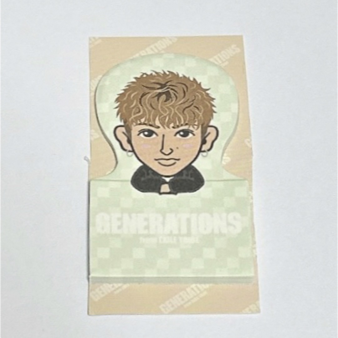 GENERATIONS(ジェネレーションズ)のGENERATIONS 佐野玲於 付箋 エンタメ/ホビーのタレントグッズ(その他)の商品写真