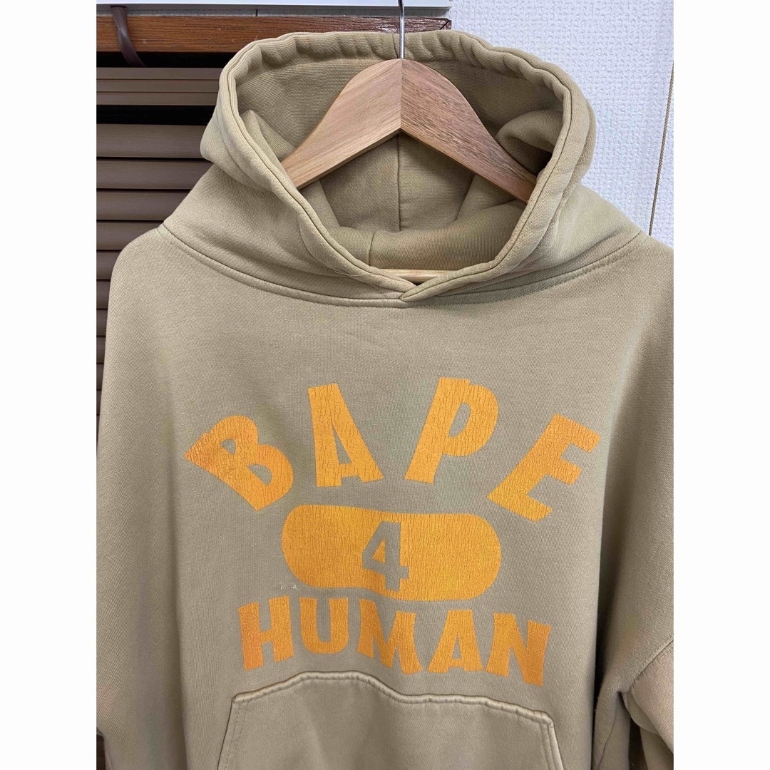 A BATHING APE(アベイシングエイプ)のA BATHING APE HOODIE スウェットパーカー 初期のタグ　レア  メンズのトップス(パーカー)の商品写真