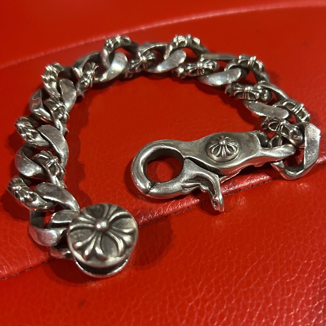 中古品 CHROME HEARTS KZブレスレット ピンク 送料込 51ws9UGBn2L._UY300_.jpg