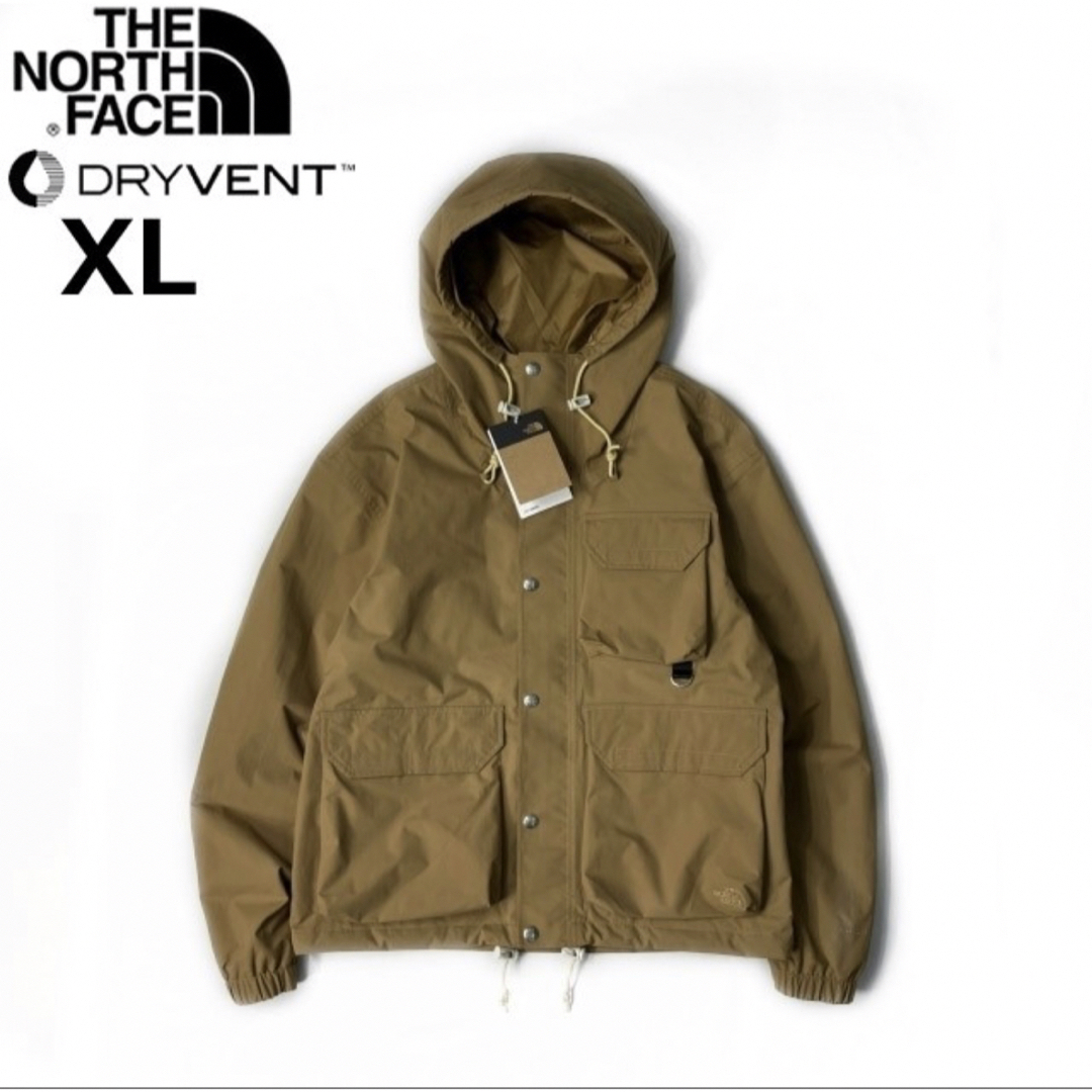 THE NORTH FACE US限定 茶タグ 撥水 アウトドア(XL)茶