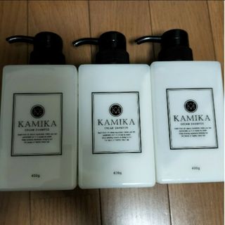 カミカ 黒髪 クリームシャンプー KAMIKA 400g 3個の通販 by たなか's
