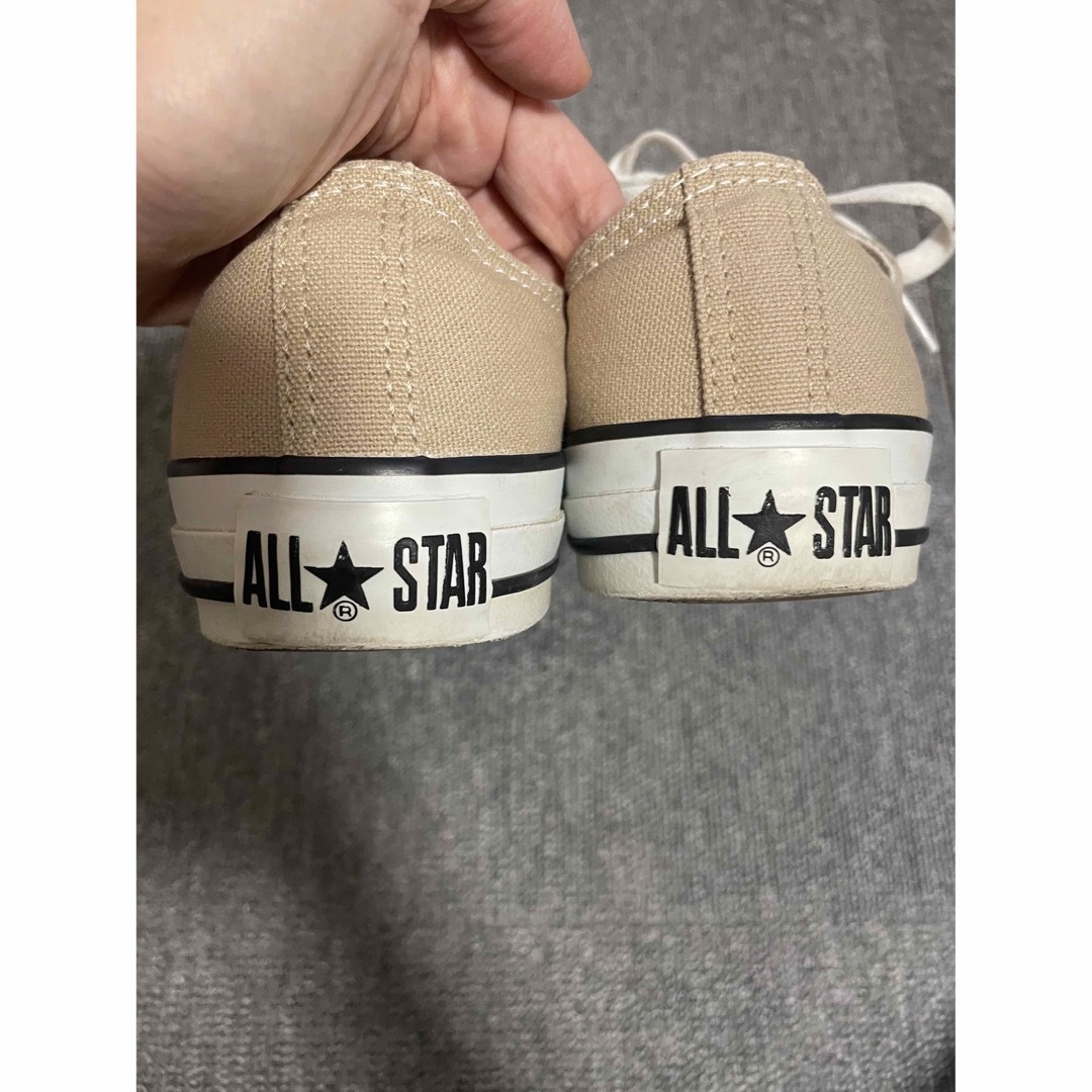 ALL STAR（CONVERSE）(オールスター)の【※専用】コンバース　ベージュ　24.5㎝ レディースの靴/シューズ(スニーカー)の商品写真