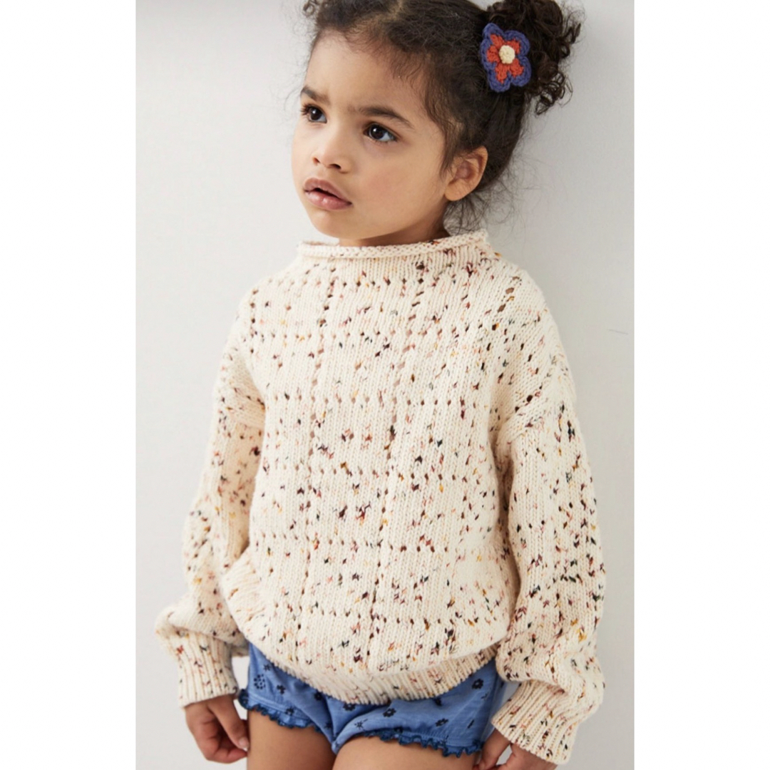 ＊最終値＊misha and puff flower pullover 5-6y