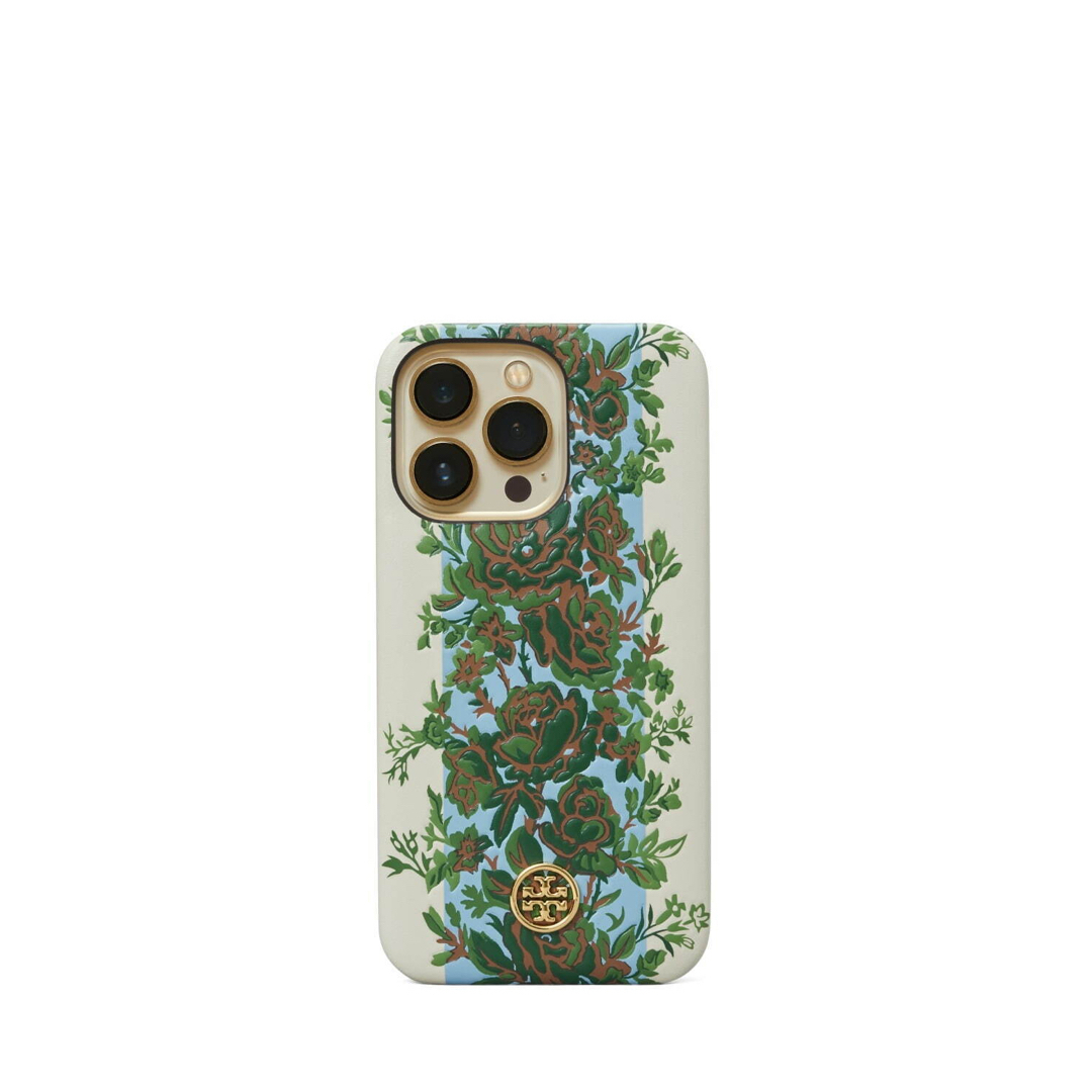 Tory Burch(トリーバーチ)のトリーバーチ iPhone ケース 13/13PRO フローラル柄　レザー スマホ/家電/カメラのスマホアクセサリー(iPhoneケース)の商品写真