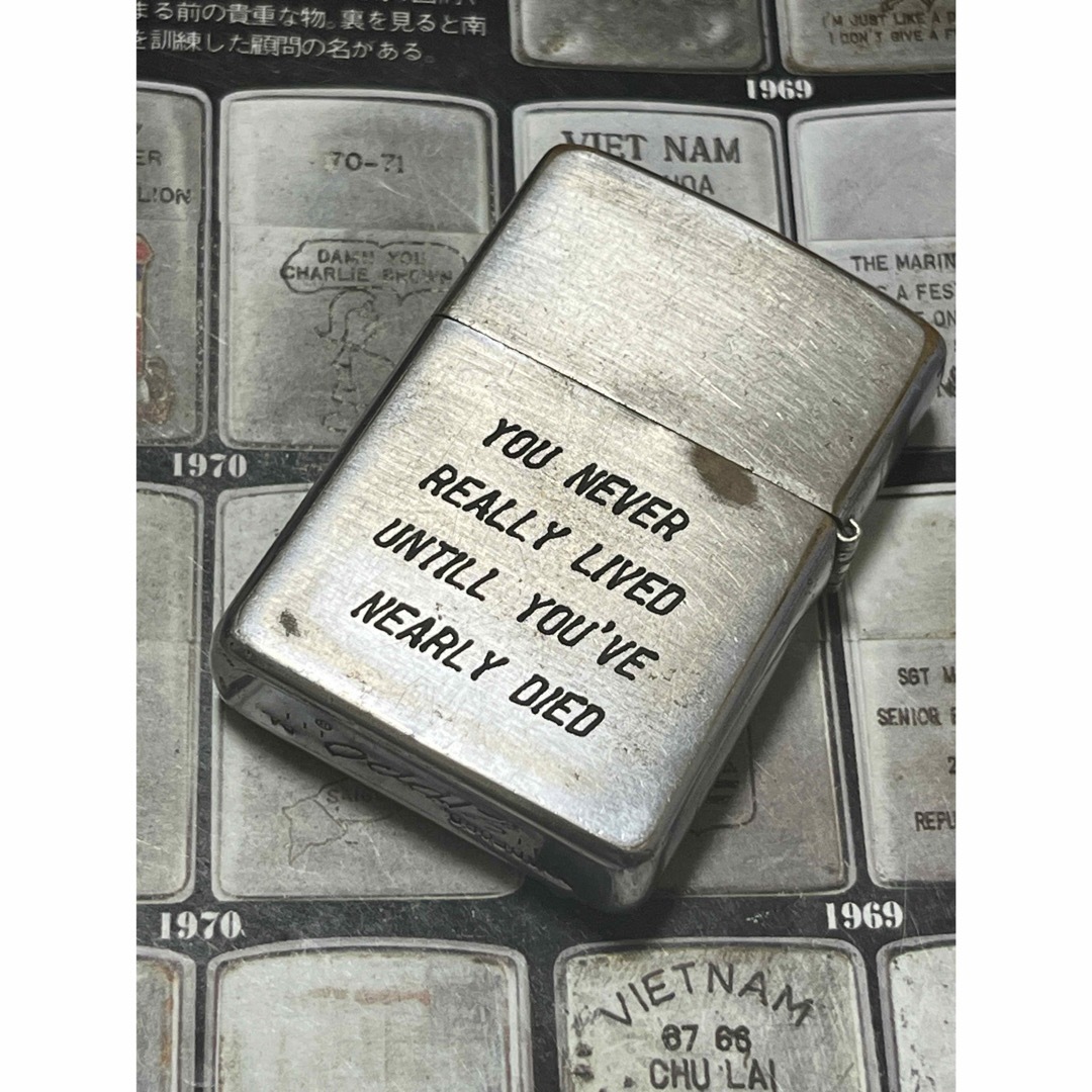 【ベトナムZIPPO】本物 1969年製ベトナムジッポー「パラシュート章」コブラ