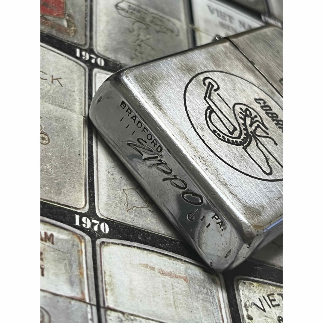 【ベトナムZIPPO】本物 1968年製ベトナムジッポー「コブラ」