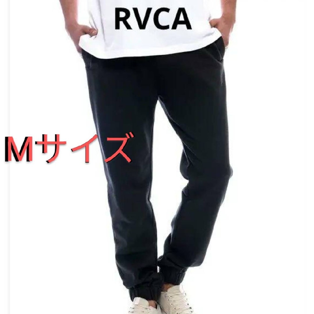 新品、RVCA ルーカ スウェットパンツ ジョガーパンツ グラフィック 黒 M