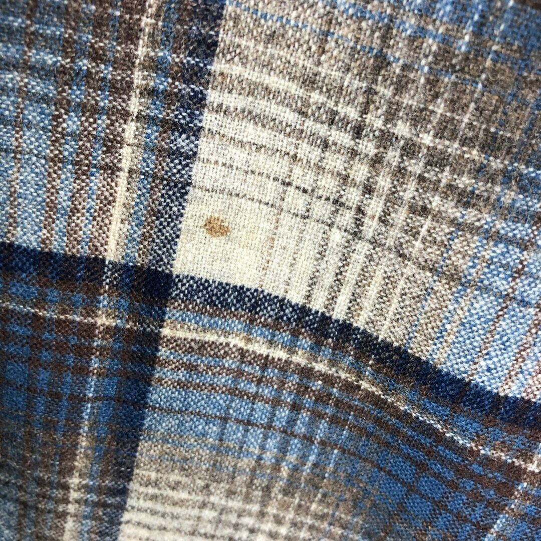 PENDLETON - 古着 70年代 ペンドルトン PENDLETON チェック柄 ウール
