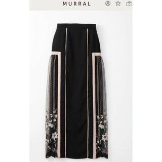 ミューラル(MURRAL)のMurral　Framed flower skirt(ロングスカート)