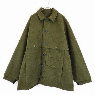 フィルソン(FILSON)の2000年代～ USA製 FILSON フィルソン ウールマッキーノ クルーザージャケット 防寒 オリーブ (メンズ 48) 中古 古着 O0064(その他)