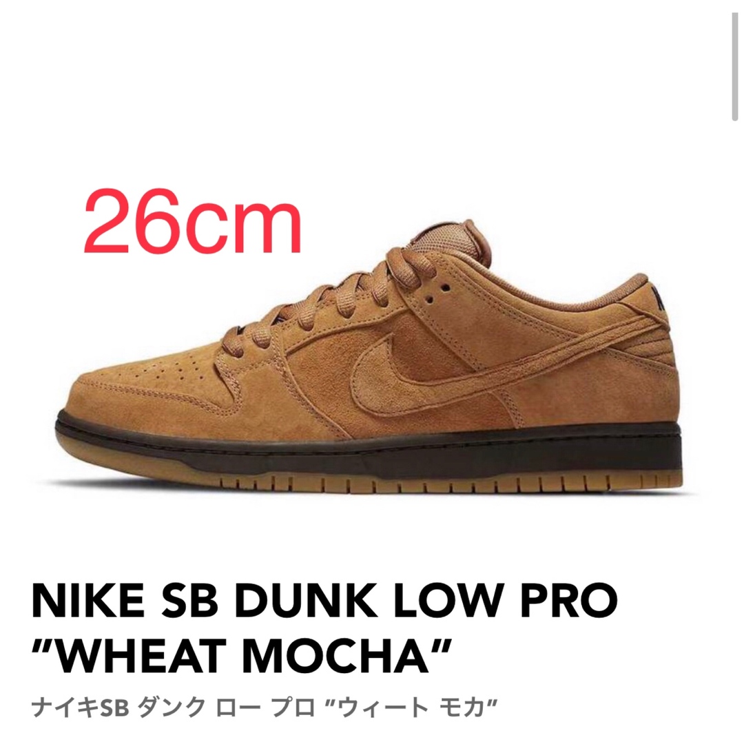 【26cm】NIKE SB DUNK LOW PRO ”WHEAT MOCHA”