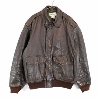 L.L.Bean - L.L.Bean エルエルビーン A-2タイプ レザージャケット 防寒