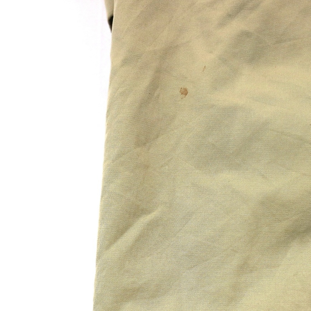BURBERRY(バーバリー)の80年代 イングランド製 BURBERRY バーバリー ステンカラーコート ユーロ  ヨーロッパ古着  ベージュ (メンズ M相当) 中古 古着 O0097 メンズのジャケット/アウター(ステンカラーコート)の商品写真