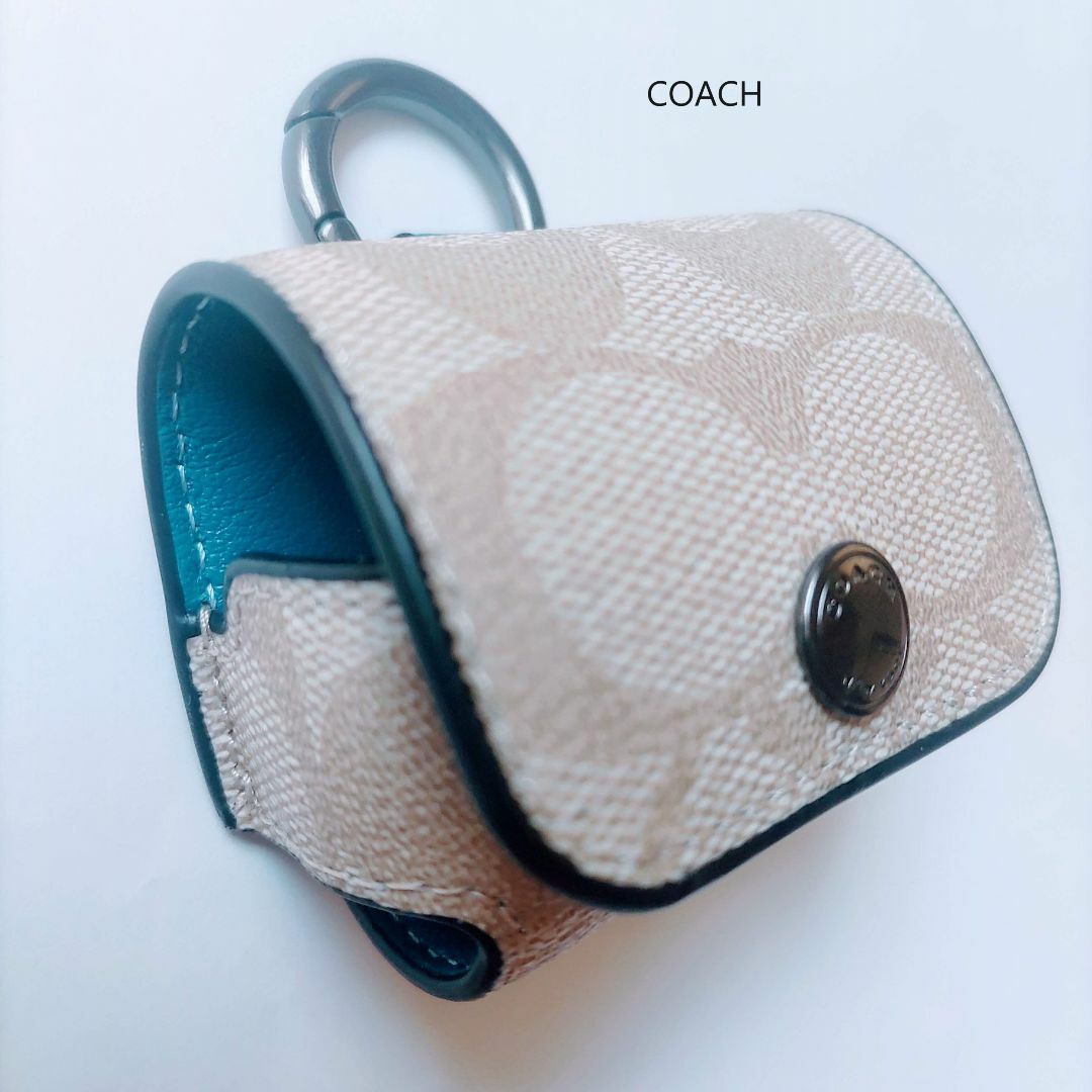 コーチ COACH エアーポッズ ケース キーホルダー AirPods pro