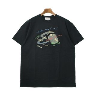 トゥモローランド(TOMORROWLAND)のTOMORROWLAND トゥモローランド Tシャツ・カットソー L 黒 【古着】【中古】(カットソー(半袖/袖なし))