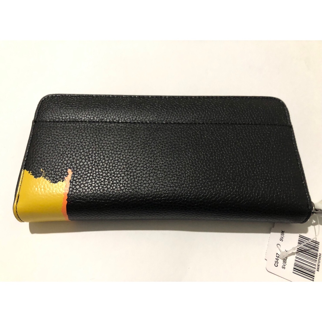 COACH(コーチ)の※予約商品　値下げ済　新品　COACH コーチ 長財布 ブラック C5447 メンズのファッション小物(長財布)の商品写真