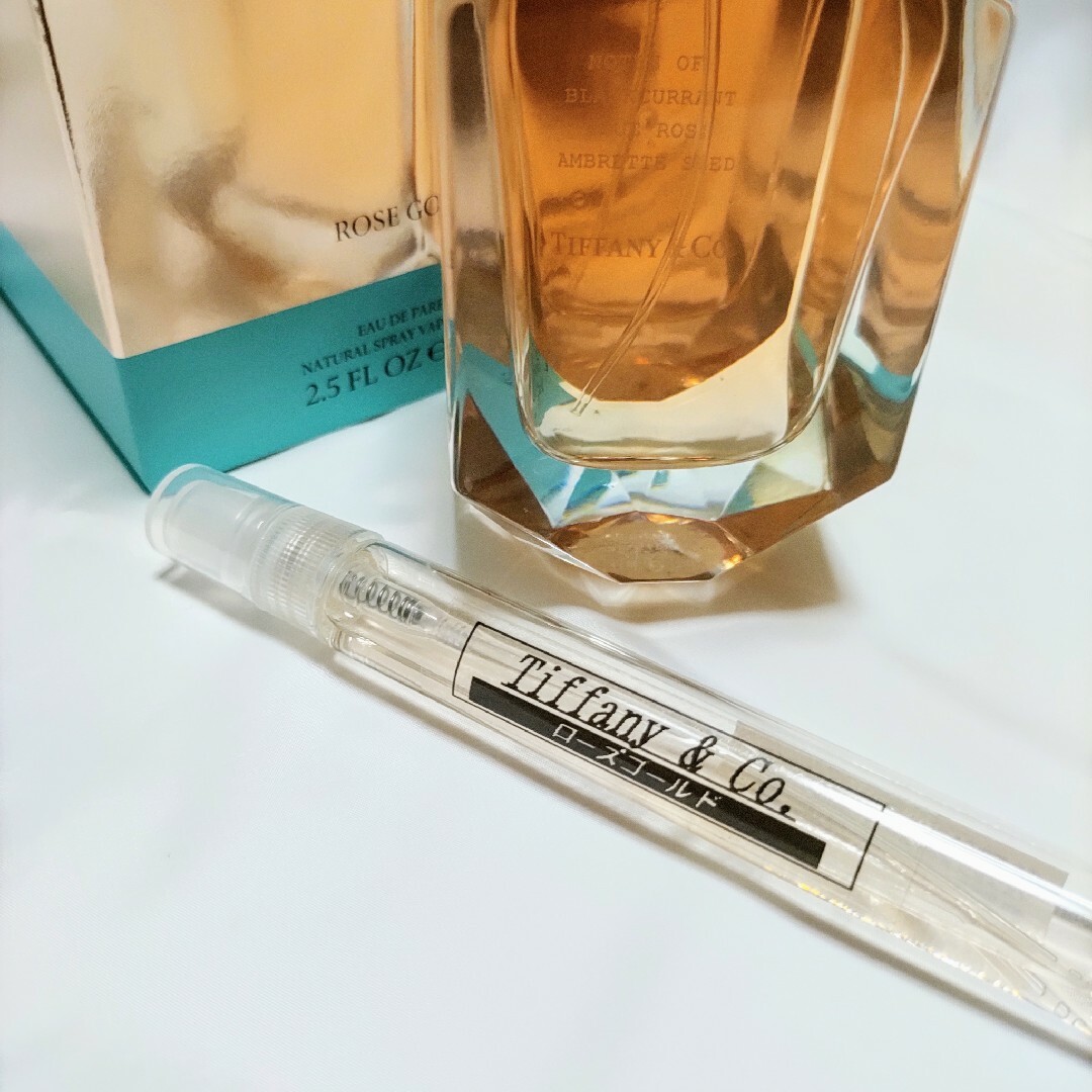 Tiffany & Co.(ティファニー)のティファニー  ローズゴールド  ティファニー＆ラブフォーハー お試し各2ml コスメ/美容の香水(香水(女性用))の商品写真