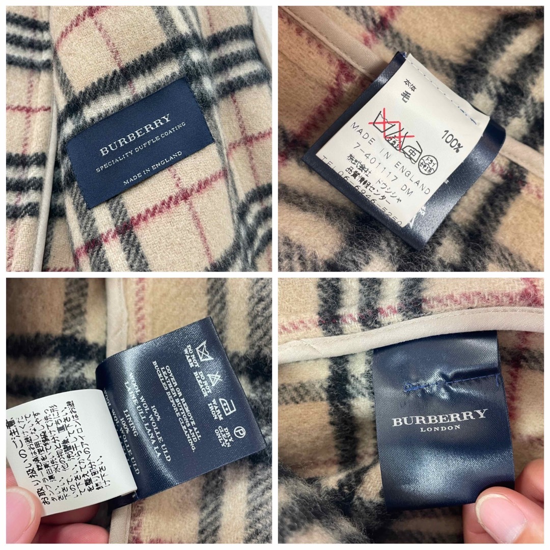 BURBERRY - バーバリーロンドン ダッフルコート ノバチェック Burberry