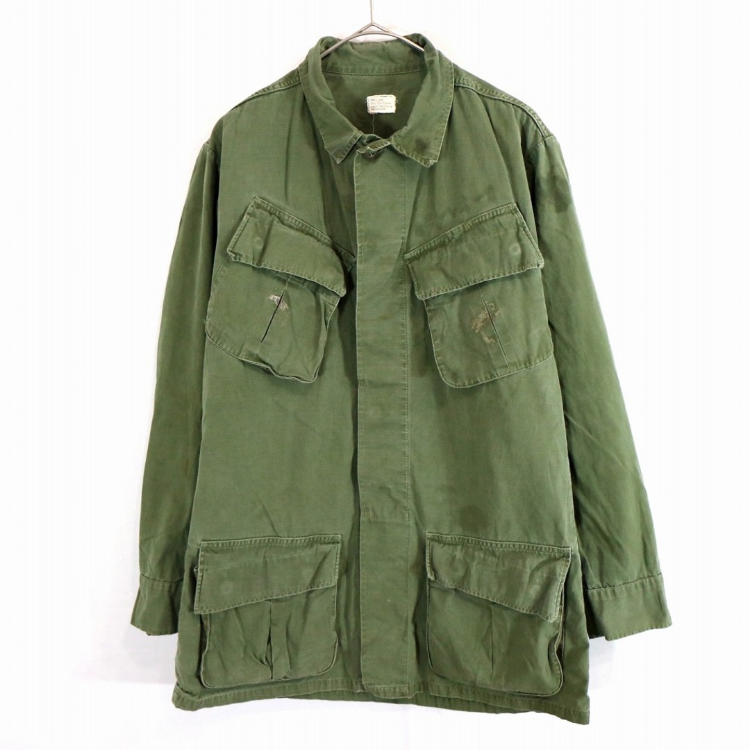 70年代 米軍実物 U.S.ARMY ジャングルファティーグジャケット 70年代 米軍実物 U.S.ARMY ジャングルファティーグジャケット