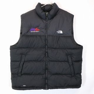 ノースフェイス(THE NORTH FACE) ダウンベスト(メンズ)（ブラック/黒色