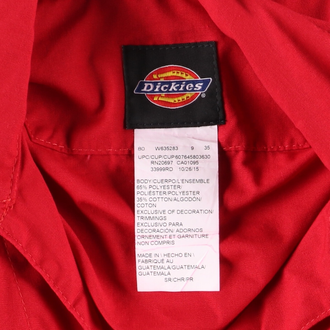 Dickies(ディッキーズ)の古着 ディッキーズ Dickies 半袖 オールインワン つなぎ メンズw33 /eaa370963 メンズのパンツ(サロペット/オーバーオール)の商品写真