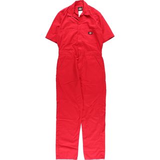 ディッキーズ(Dickies)の古着 ディッキーズ Dickies 半袖 オールインワン つなぎ メンズw33 /eaa370963(サロペット/オーバーオール)