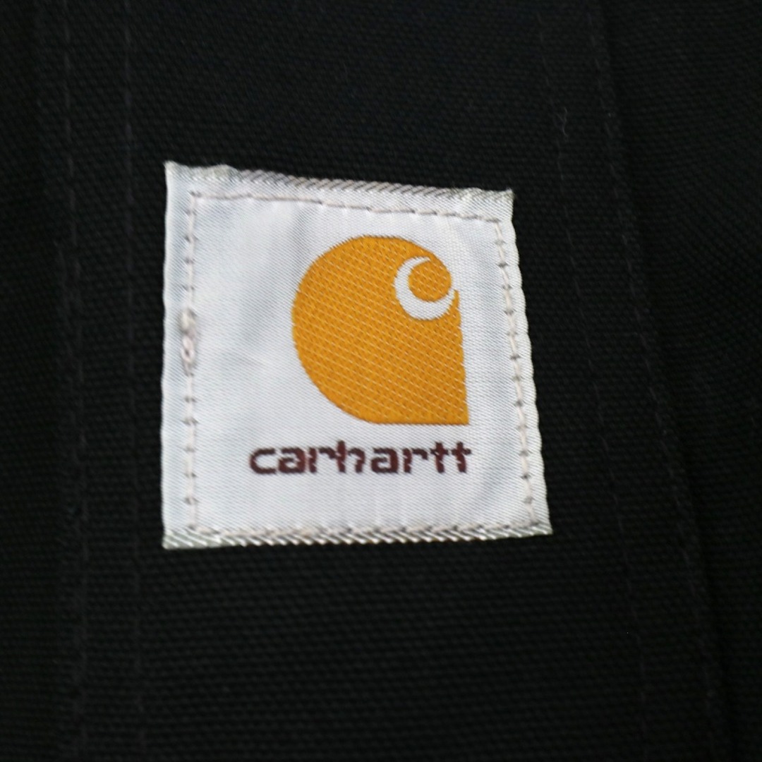Carhartt カーハート ブラック ダブルニー オーバーオール 36×30