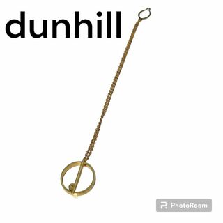 ダンヒル(Dunhill)のダンヒル　dunhill　ネクタイピン　ゴールド　ネクタイチェーン　ロゴマーク(ネクタイピン)