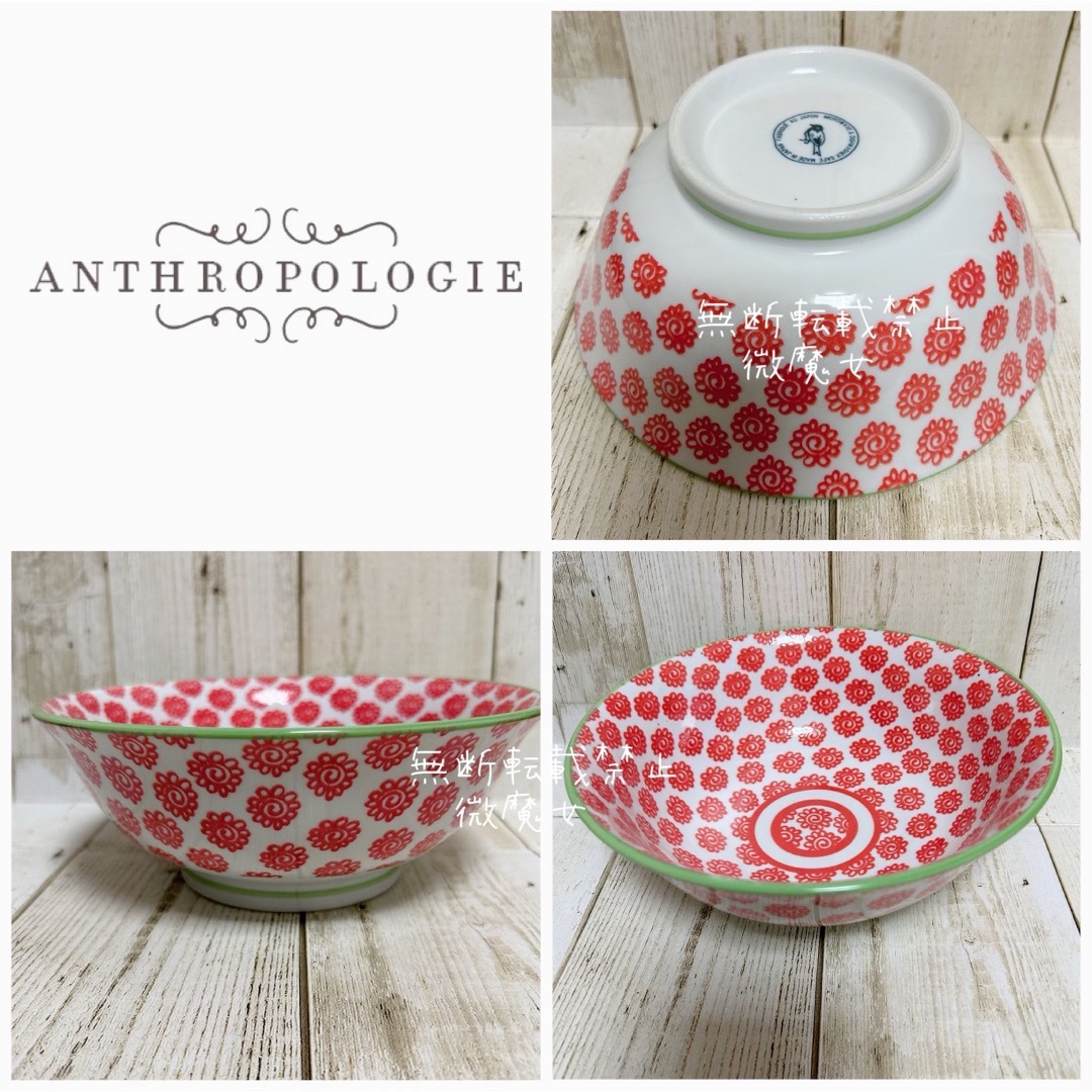 日本未発売/アンソロポロジー/Anthropologie/ビックボウル